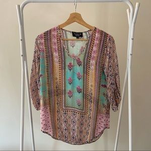Sundance Catalog Feathers by Tolani Tunic